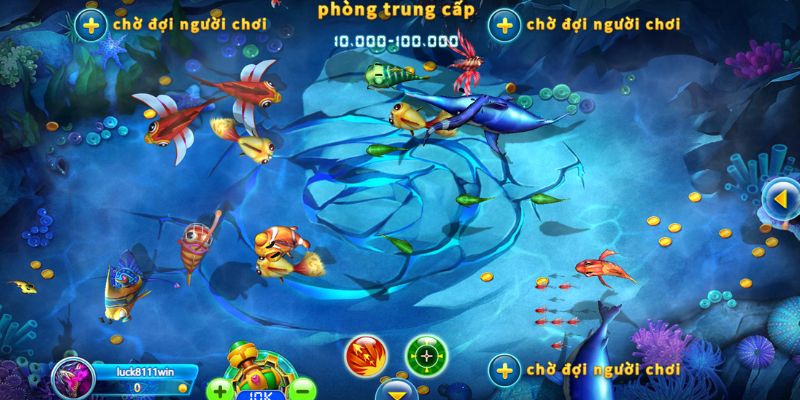 Bá Chủ Đại Dương: Game Bắn Cá Siêu Hấp Dẫn Tại Luckywin kinh nghiem tham gia ban ca doi thuong bach phat bach trung