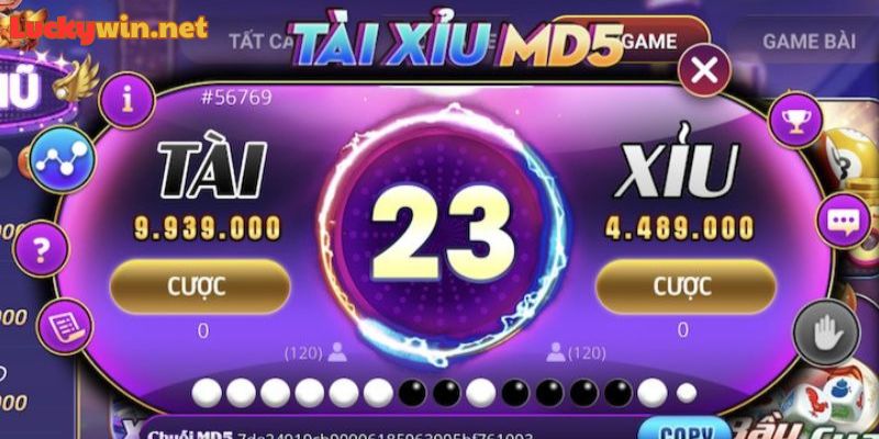 Tài Xỉu MD5 Luckywin| Thắng Đậm Ngay Lần Đầu Chơi, Tham Gia Ngay! Chơi Tài Xỉu MD5 Luckywin đơn giản, dễ thực hiện
