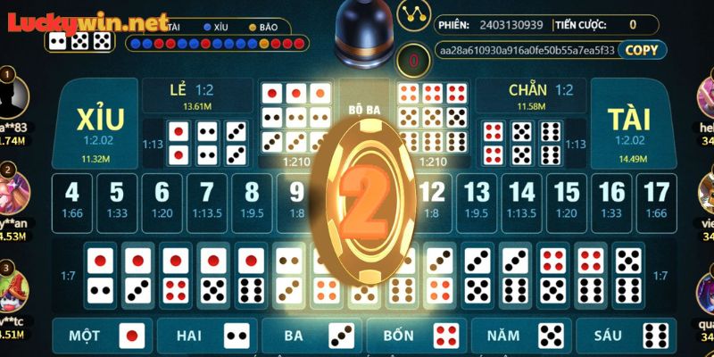 Sicbo Luckywin| Game Bài Phổ Biến, Tỷ Lệ Thưởng Đa Dạng Đánh nhanh rút gọn Sicbo