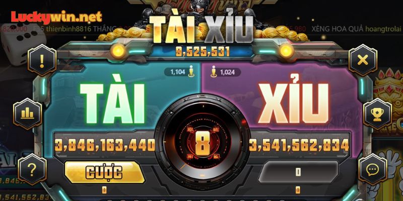 Tài Xỉu Luckywin| Ẵm Trọn Thưởng Lớn, Không Lo Hết Vốn Game được thiết kế giao diện đẹp mắt, hình ảnh chân thực, sắc nét