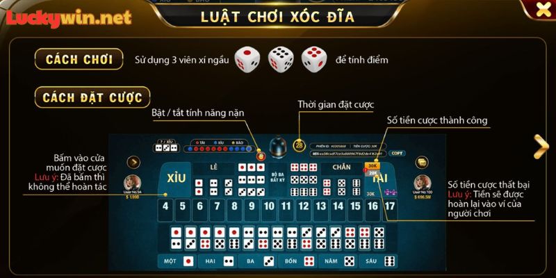 Sicbo Luckywin| Game Bài Phổ Biến, Tỷ Lệ Thưởng Đa Dạng Nắm rõ luật chơi cơ bản của Sicbo để dễ dàng cá cược chiến thắng