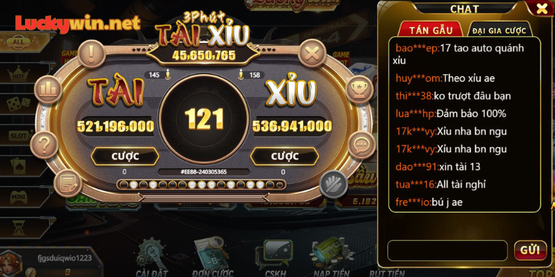 Tài Xỉu 3MIN Luckywin| Game Bài Mới Lạ, Săn Thưởng Cực Đã Tài Xỉu 3MIN Luckywin là trò chơi đánh bài thú vị, mang đến trải nghiệm giải trí độc đáo