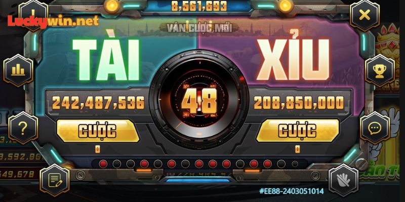 Tài Xỉu Luckywin| Ẵm Trọn Thưởng Lớn, Không Lo Hết Vốn Tài Xỉu Luckywin là trò chơi dân gian có nguồn gốc từ xuất xứ Trung Quốc