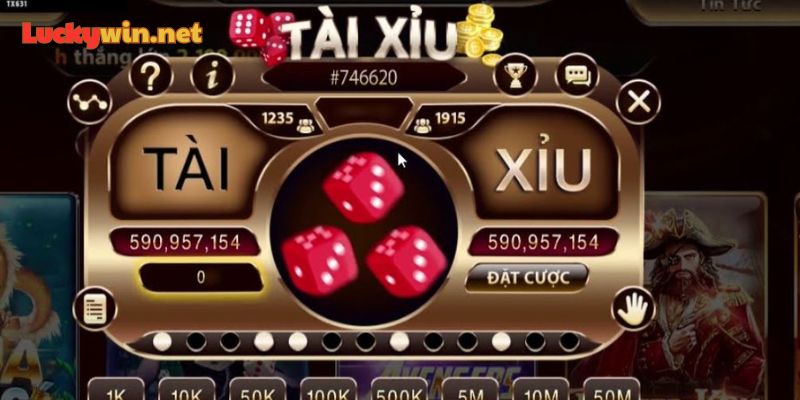 Tài Xỉu Trực Tuyến Luckywin| Game Đỉnh Cao, Đổi Đời Trong Chớp Mắt Tài Xỉu trực tuyến Luckywin gây ấn tượng với giao diện đẹp mắt