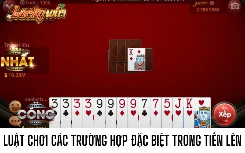 Hướng Dẫn Cách Chơi Tiến Lên Miền Nam Miễn Phí Luật chơi các trường hợp đặc biệt trong Tiến lên